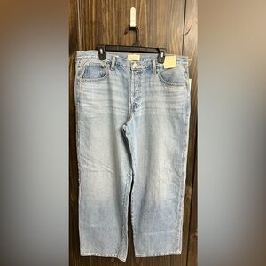 NWT Universal Thread Mid-Rise 90s Baggy Studded Jeans Women's Size 14